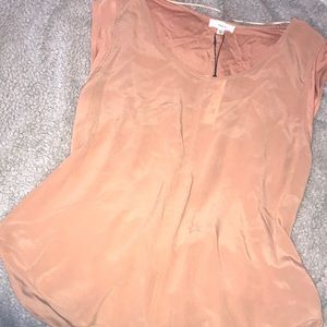 a loves a silk and sheer top!